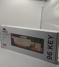 Freewolf LexonElec M96 Dual Mode Wireless Keyboard / Black & Grey picture