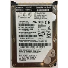 92P6501 - IBM 60GB 5400 RPM IDE 2.5