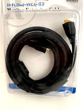 Radio Shack Monitor Extension Cable - 10 Ft. (3m) SVGA M-F - BRAND NEW In Box picture
