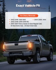 Tail Light Assembly Compatible with 2003-2006 Chevy Silverado 1500 1500 HD 2500 picture