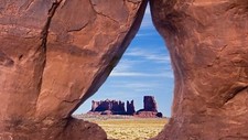 Landscape nature rock formation monument valley utah usa Custom Gaming Mat Desk picture
