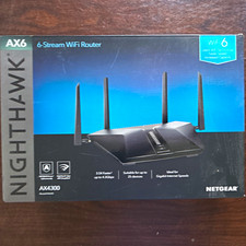 NETGEAR Nighthawk AX6 RAX45 WiFi 6 AX4300 Router, 4-Port Gigabit LAN picture