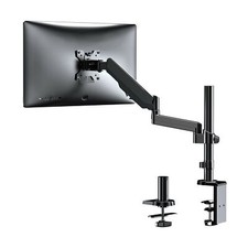 WALI Premium Single LCD Monitor Desk Mount Fully Adjustable Gas Spring Stand ... picture