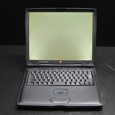 Apple Macintosh PowerBook G3 Black Vintage FOR PARTS Junk From Japan picture