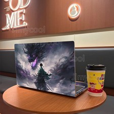 2 Pieces Dragon And Fighter Vinyl Laptop Sticker Self adhesive Case for Lenovo picture