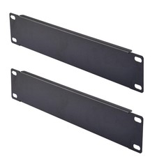 2 PCS 1U Blank Panel Rack Mount For 10 Inch Server Network Cabinet picture