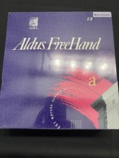 Sealed Aldus FreeHand 2.0 Macintosh Vintage Vector Graphics Software Mac NOS picture