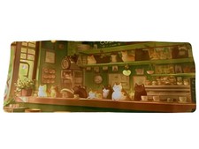 Pictorial Extended Cat Gaming Mouse Pad Non-Slip Rubber Base 31.5 X 11.8 picture