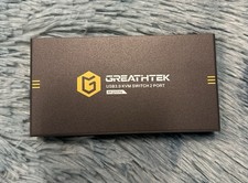 Greathtek KVM Switch USB 2.0 Dual Monitor 2 Port 4K @ 60Hz picture