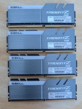 G.SKILL Trident Z RGB 64GB (4x16GB) DDR4-3200 CL14 RAM Kit F4-3200C14Q-64GTZR picture
