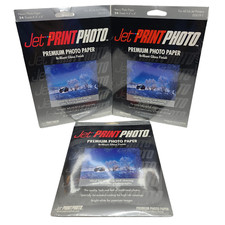 (3 Pack) Jet Print Premium Photo Paper 24 Sheets 4x6 Brilliant Gloss 00619-1  picture