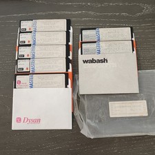 Vintage COMTEL Business Software CP/M Sanyo 7-Disk 5.25