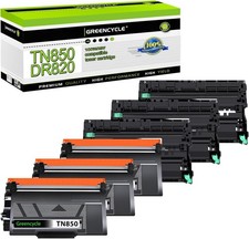 3PC TN850 Toner & 3PK DR820 Drum Unit Set For Brother HL-L6200DW MFC-L5800DW picture