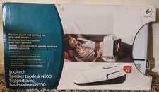 Logitech N550 USB Speaker Lap-desk for Notebooks Laptops Netbooks Cooling Pad picture