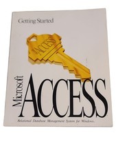 Microsoft ACCESS Relational Database Management System for Windows Get Started  picture