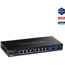 TRENDnet TEG3102WS 10-Port Multi-Gig Smart Switch 8x2.5G 2x10G SFP+ picture