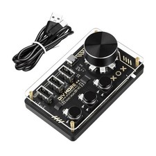 CH554T DC5V USB HUB Dock Desktop Macro Controller WS2812B RGB LED WebHID Config picture