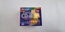 Sealed Memorex CD-R 10 Pack COOL COLORS 80Min picture