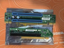 Lot (x2) Left and Right Riser Supermicro RSC-W-66G4 & RSC-WR-6 picture