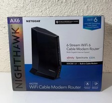 NETGEAR Nighthawk AX2700 Router & Modem Combo - Black Tested Working Condition picture