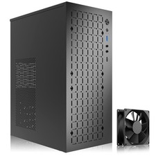 TGDGAMER Matx Case:High Airflow Micro ATX Case, Support MATX, Mini-ITX, BLACK picture