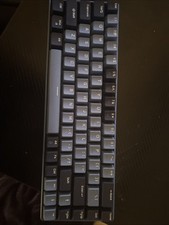 MageGee Portable 60% Mechanical Gaming Keyboard, LED Backlit Compact 68 Keys picture