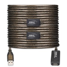 USB 2.0 Active Repeater Extension Cable 100ft Male to Female picture