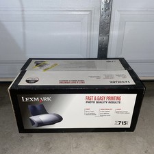 Lexmark Z715 Color Ink Jet Printer, Ink, 2003 Brand New Sealed In Box See Pics picture