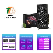 High-Performance AMD Radeon RX 580 8GB GDDR5 GPU - Perfect for Gamers & Creators picture
