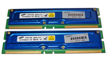 Samsung 128MB Rambus (2x64MB) PC800 800MHz ECC 184-Pin RDRAM - MR18R0824AN1‑CK8 picture