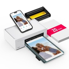 Liene 4x6 Wi-Fi Photo Printer for iPhone Android, Portable Home Use picture