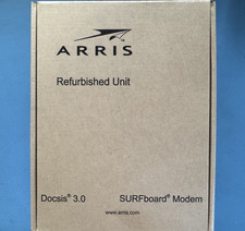 Refurbished Arris SURFboard SB6121 DOCSIS 3.0 Cable Modem - Black W/AC Adapter picture