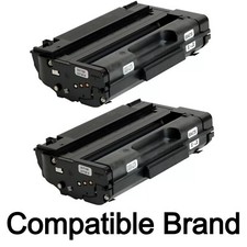 2 Pack Black High Yield Toner For Ricoh Aficio SP 3510SF 3500SF 3510DN SP-3400HA picture