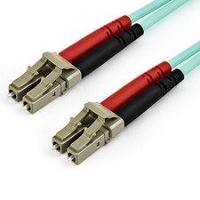 Startech 10m (30ft) LC/UPC to LC/UPC OM4 Multimode Fiber Optic Cable, 50/125 ... picture