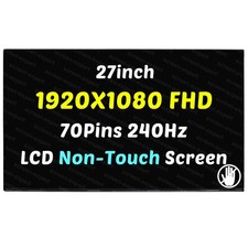 27inch Replacement FHD LCD LED Display Non-Touch Screen M270HAN03.0 70Pins 240Hz picture