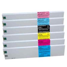 6pc 440ML SS21 Compatible Eco‑Solvent Ink Cartridge for Mimaki JV3 JV33 JV34 CJV picture