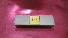 Vintage New Intel C8255 MCS-80 IC/CPU/Processor DIP40 White-Ceramic/Gold Lot 1 picture