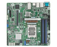 ASRock Rack Micro-ATX Server Board DDR5 PCIe 5.0 Dual 10GbE IPMI W880D4U-2L2T picture