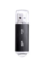 Silicon Power 64GB Blaze B02 USB3.1 Flash Drive SP064GBUF3B02V1K - Black picture