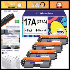 High Yield 17A Black Toner Cartridge Compatible for HP LaserJet Pro M102 M130 - picture