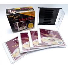 Smart And Friendly 4 CD-R Blank Recording Compact Disc 74 Min 650MB w/ Stand NEW picture