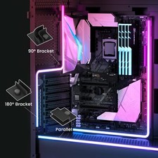 Vetroo Magnetic ARGB LED Strips 5V 3PIN for PC Aura SYNC, Gigabyte RGB Fusion picture
