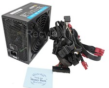 PowerSpec Fully Modular Cable 4x PCIE 80plus Gold Certified 650W ATX/EPS 12V PSU picture