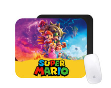 Super Mario Mouse Pad | Retro Video Game Cartoon Desk Mat | Custom Gaming Gift picture