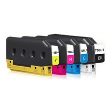 T08L1 -T08L4 Pigment Ink Cartridge With Chip for Epson WorkForce AM-C400 Printer picture