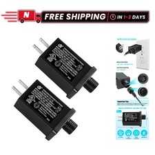 Versatile 2PCS Inflatable Adapter - 12V Power Supply for All Weather Decorations picture