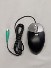Vintage HP Optical Scroll Mouse PS/2 M-SBF96 417441-002 Silver Black New Other picture