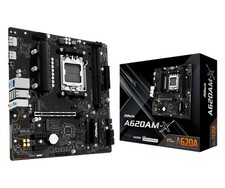 ASRock A620AM-X Micro-ATX Motherboard AMD AM5 Socket Supports Ryzen 9000/8000... picture