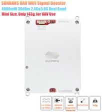Sunhans 4000mW 36dBm Dual Band 2.4G/5.8GHz UAV WiFi Signal Booster UAV Amplifier picture