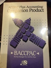 ACCPAC Plus Accounting Companion Product BACCPAC Shrink Wrapped picture